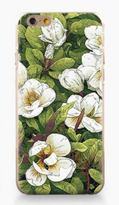 iPhone 6 case with flowers